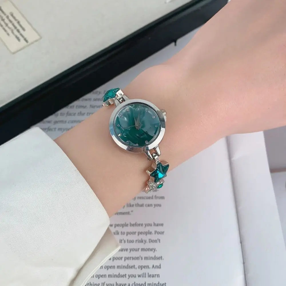 Elegante Reloj de Pulsera Ajustable con Pedrería, Reloj d...