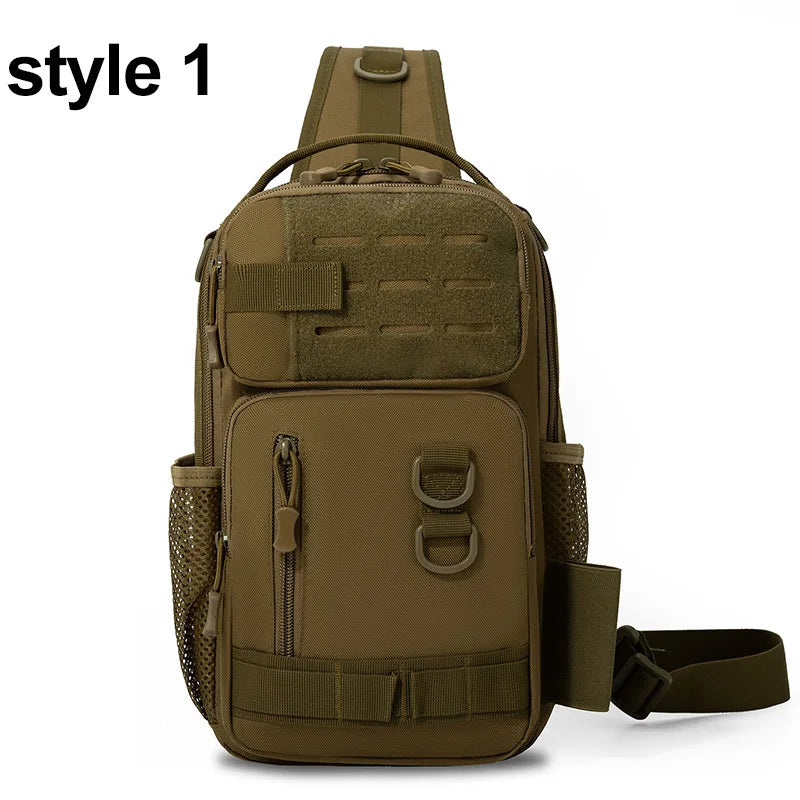 Bolsa Táctica de Pecho para Camping, Mochila de Escalada,...