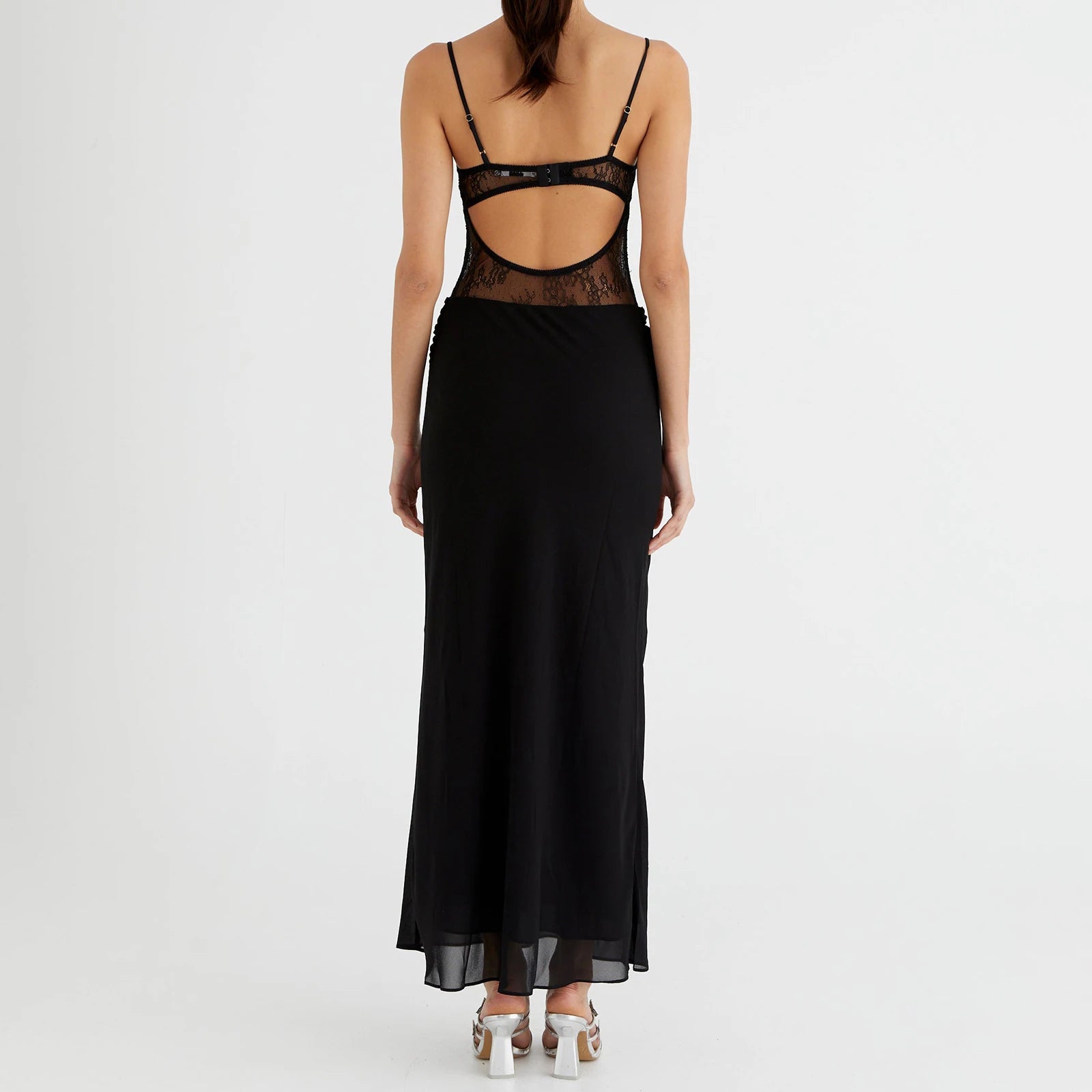Elegante verano mujeres Maxi Cami Vestidos sin mangas esp...