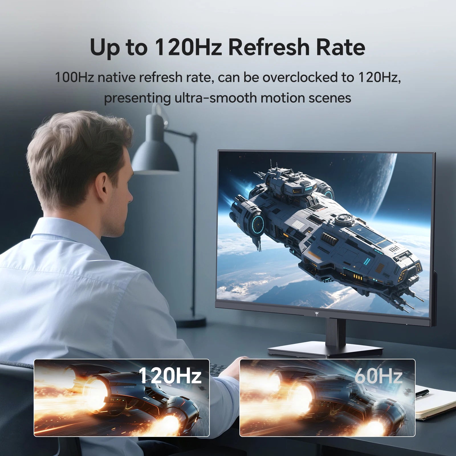 Monitor KTC 27" QHD 120Hz IPS H27D9 – Experiencia Visual Inmersiva