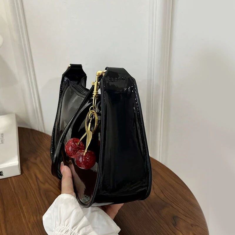 Bolso de mano de piel sintética para mujer, bolso de homb...