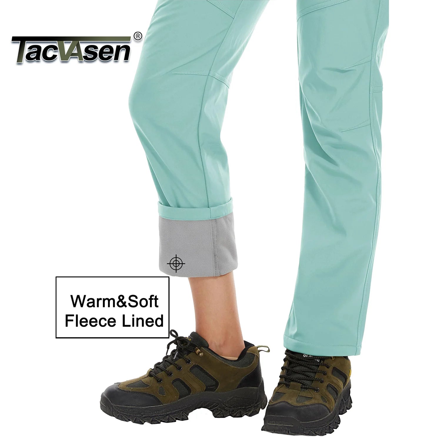 Pantalones impermeables de invierno para mujer TACVASEN, ...