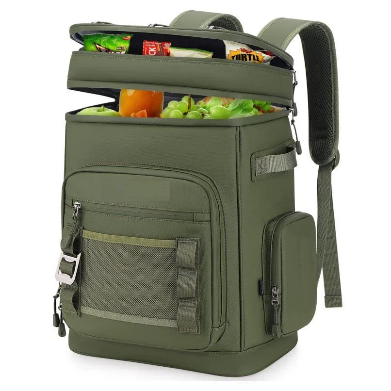 Mochila enfriadora con aislamiento impermeable de 30L par...