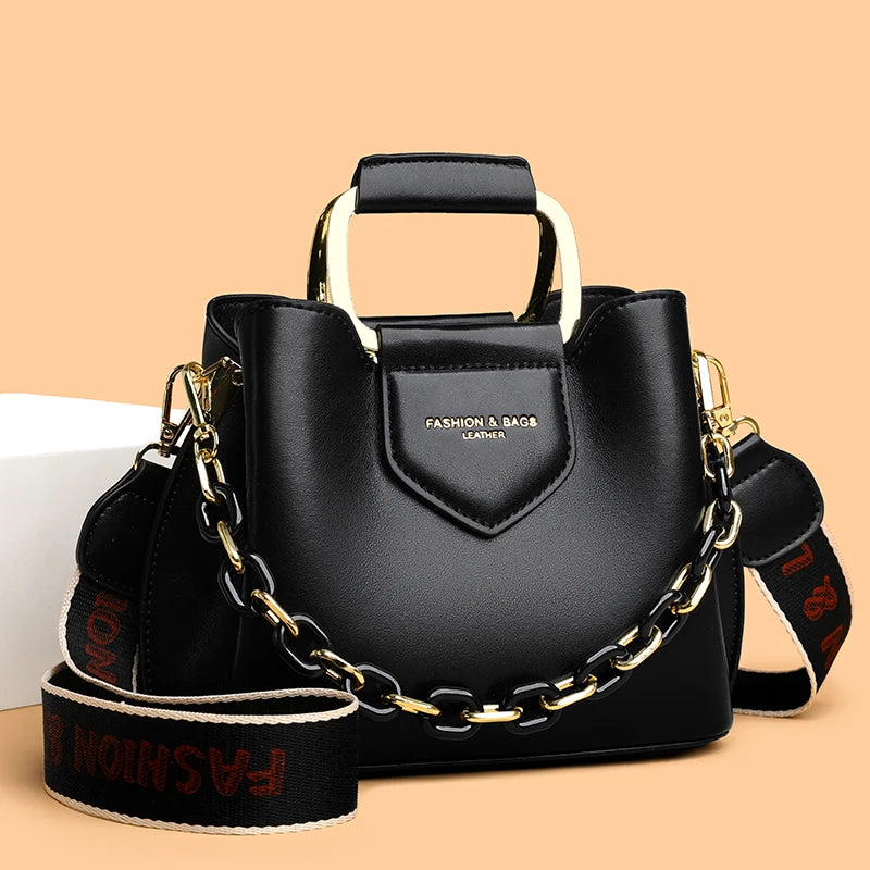 Nuevos bolsos de hombro de PU de alta calidad para mujer,...