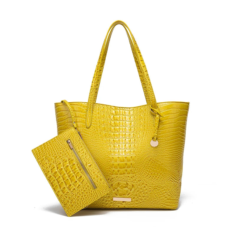 Conjunto de bolsos de mano con textura en relieve para mu...