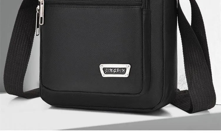 Bolsos cruzados impermeables para hombre, bolsos de hombr...