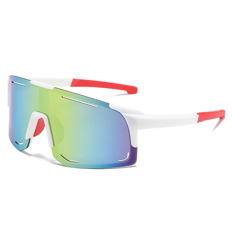 Gafas deportivas envolventes antiluz para mujeres y hombres, gafas grandes de sol de una pieza para ciclismo, pesca, esquí, UV400 - Corporación Turística