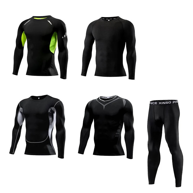 Conjunto Deportivo de Compresión para Hombre 2026, Traje ...