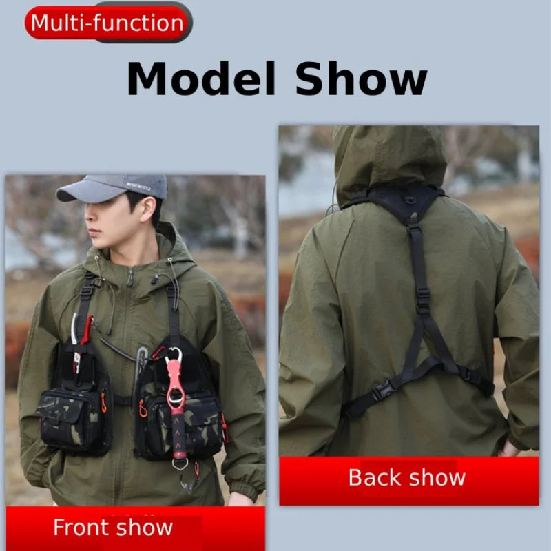 Chaleco Táctico de Pesca y Camping para Hombre y Mujer, c...