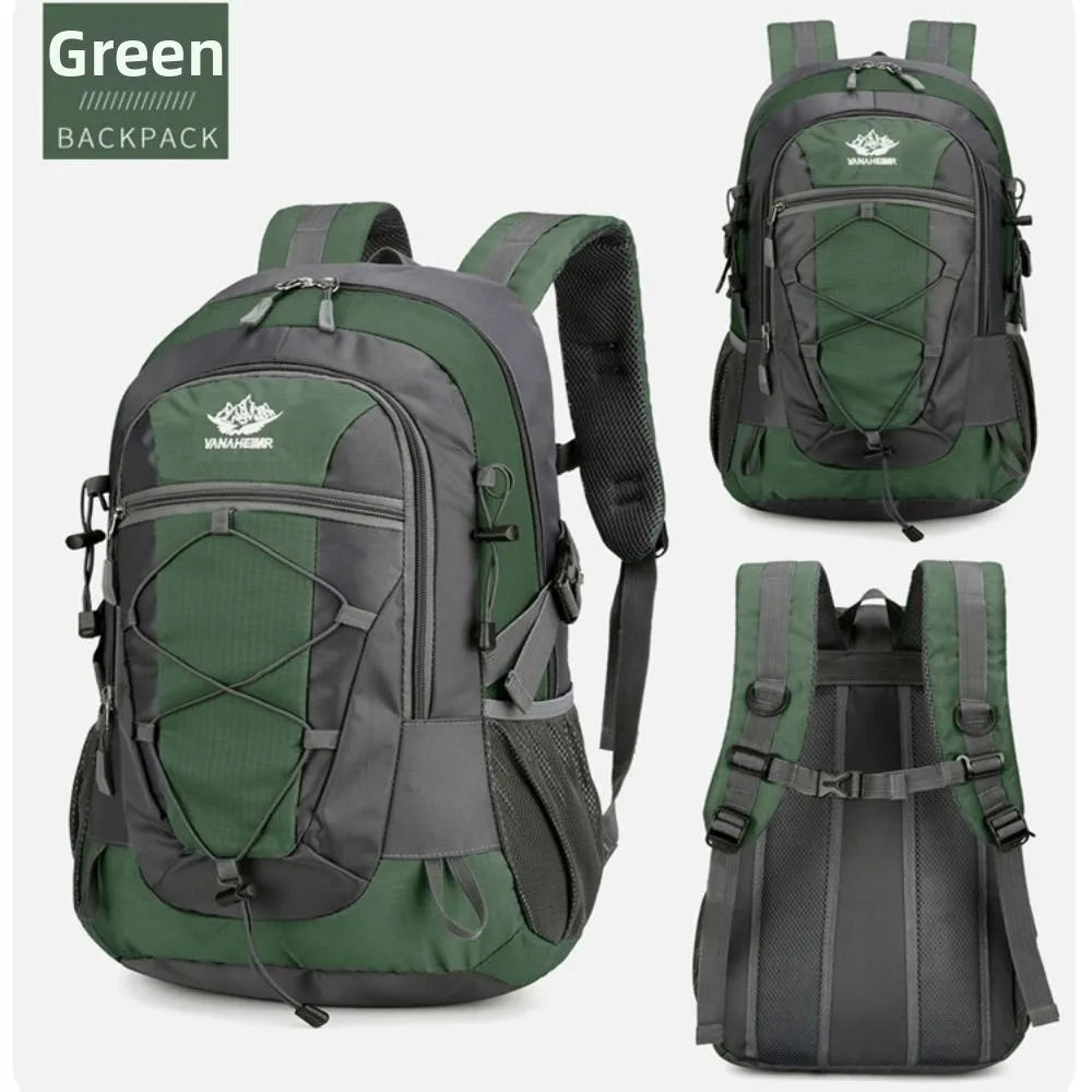 Nueva mochila de senderismo de 36-55L, impermeable, de gr...