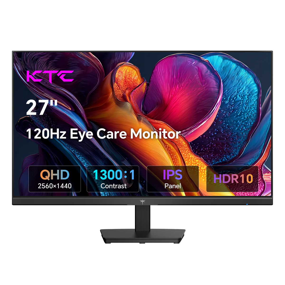 Monitor KTC 27" QHD 120Hz IPS H27D9 – Experiencia Visual Inmersiva