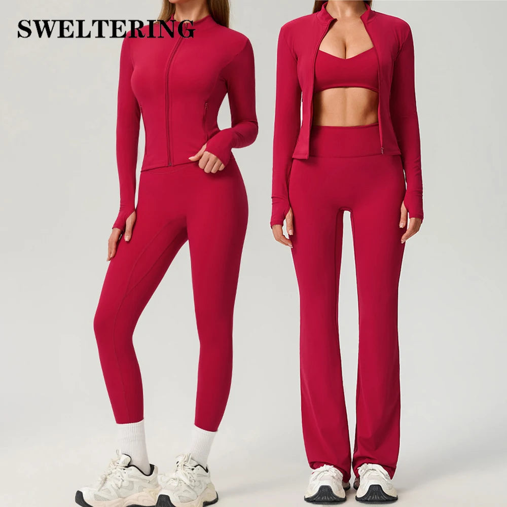 Conjunto Deportivo de 2 Piezas para Mujer, Traje Deportiv...