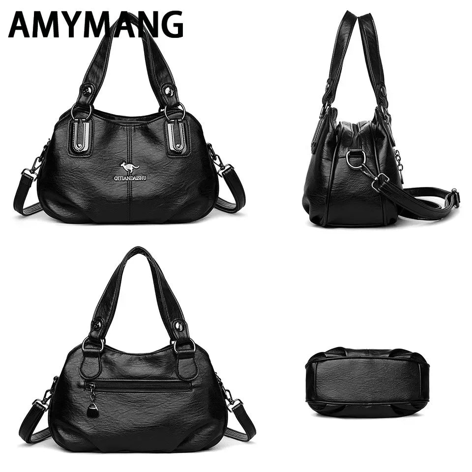 Bolsos de lujo de 3 capas de gran capacidad, bolsos de di...