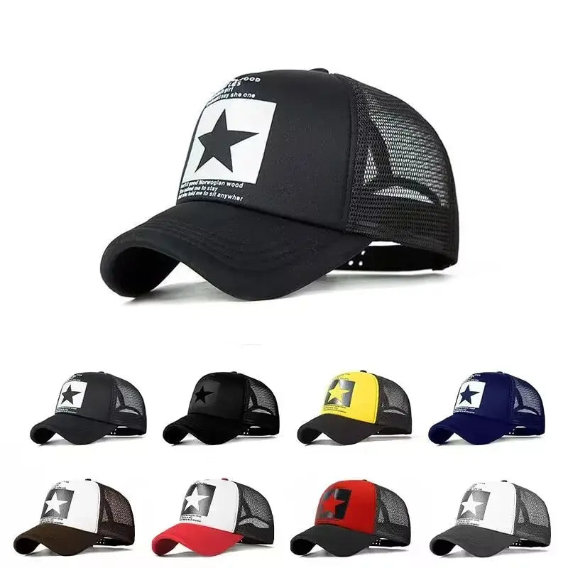 Gorra Béisbol Malla Moda Verano Snapback Hip Hop Hombre Mujer - Corporación Turística
