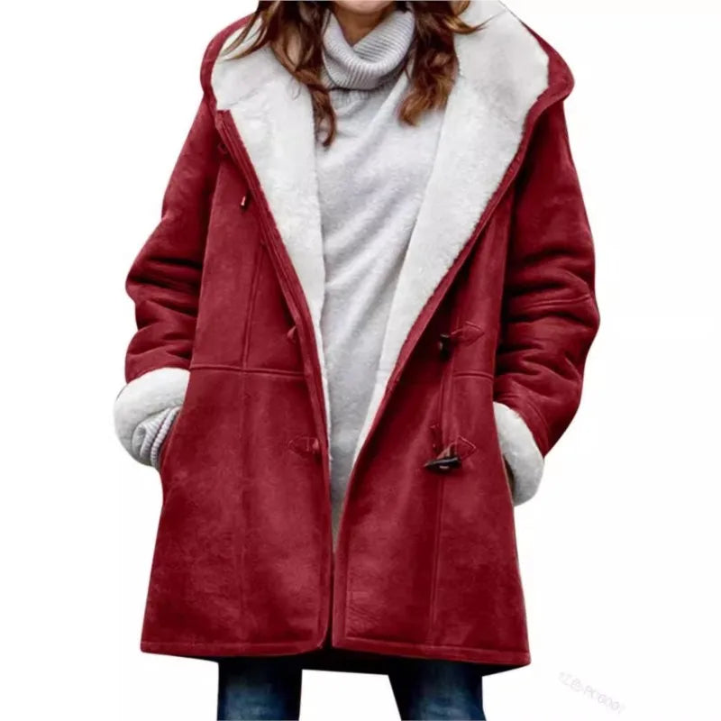 Nuevo Abrigo de Mujer para Otoño e Invierno 2026 con Capu...