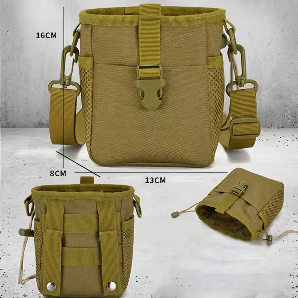 Bolsa Táctica Molle con Cordón para Cinturón, Riñonera, B...