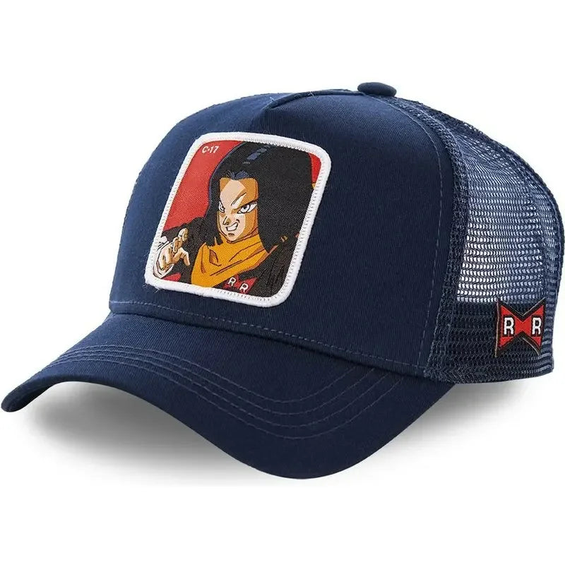 Gorra Dragon Ball Son Goku Verano Bordada Hip Hop Malla Ajustable - Corporación Turística