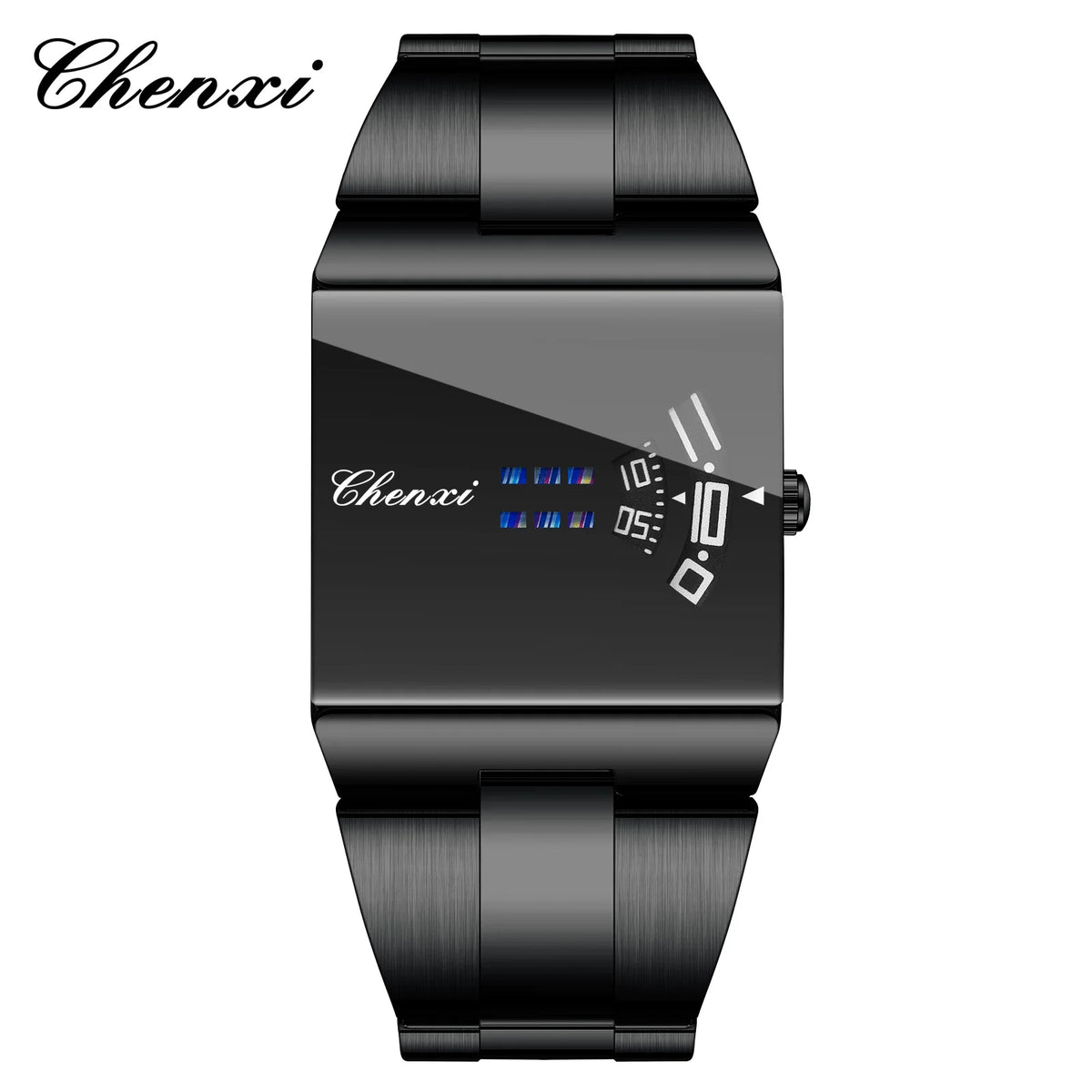 Reloj ChenXi Rectangular Original para Hombre - Deportivo Cuarzo