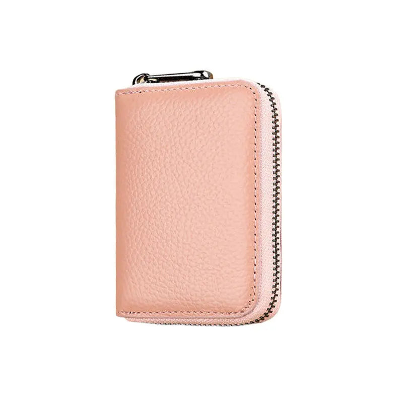 Cartera RFID Unisex con Tarjetero y Cremallera - Compacta y Elegante