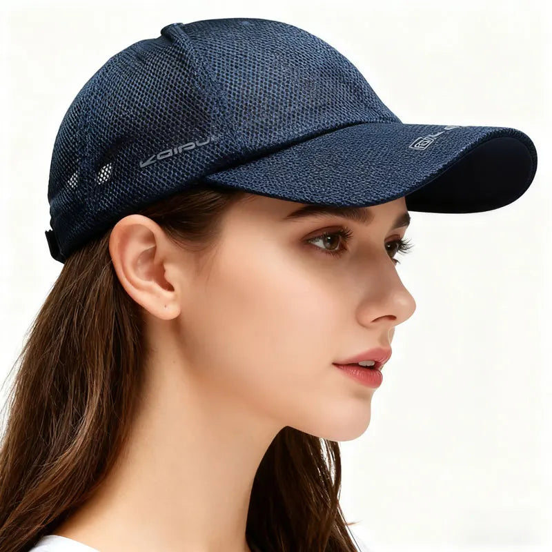 Gorra Coreana Transpirable Unisex con Letras | Protección Solar - Corporación Turística