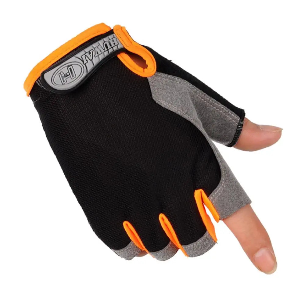 Guantes Ciclismo Medio Dedo Transpirables Antideslizantes | Hombre/Mujer - Corporación Turística