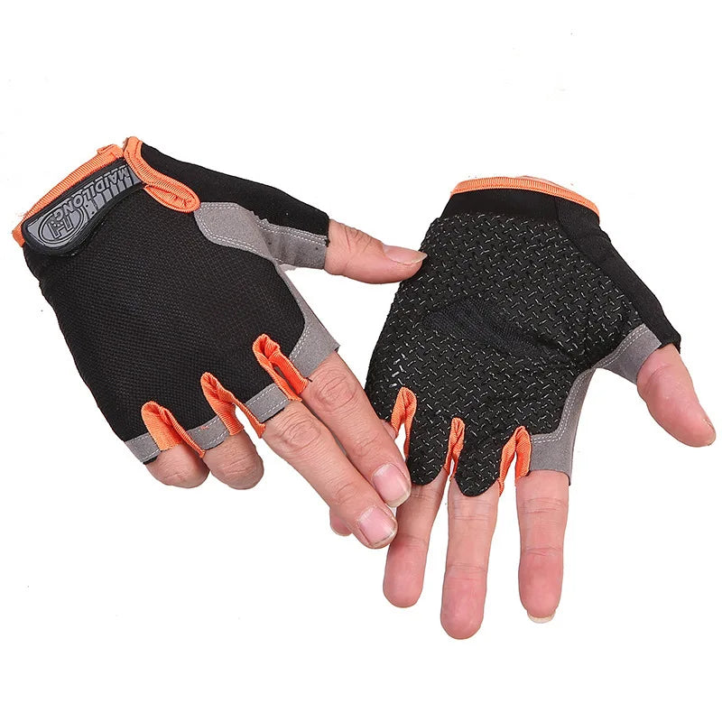 Guantes Ciclismo Medio Dedo Transpirables Antideslizantes | Hombre/Mujer - Corporación Turística