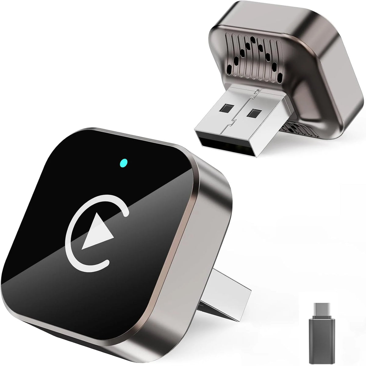 Adaptador Inalámbrico CarPlay para iPhone/Android - Conexión Rápida