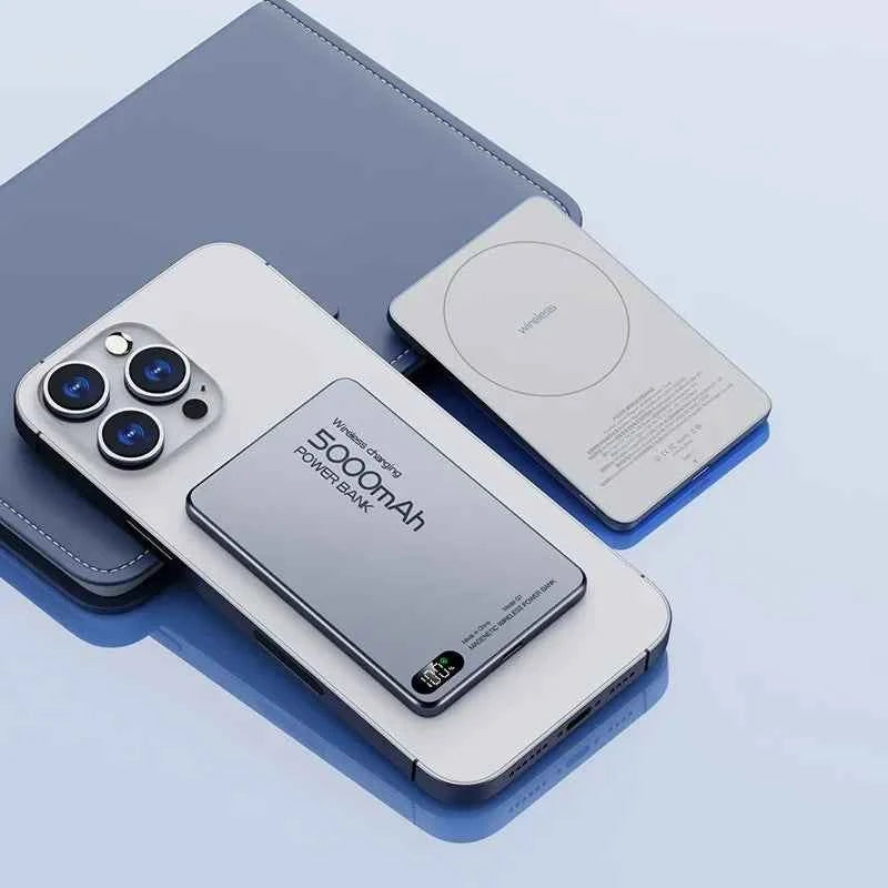 Power Bank Magsafe 10000mAh Carga Rápida 22.5W - Batería Portátil Ultrafina