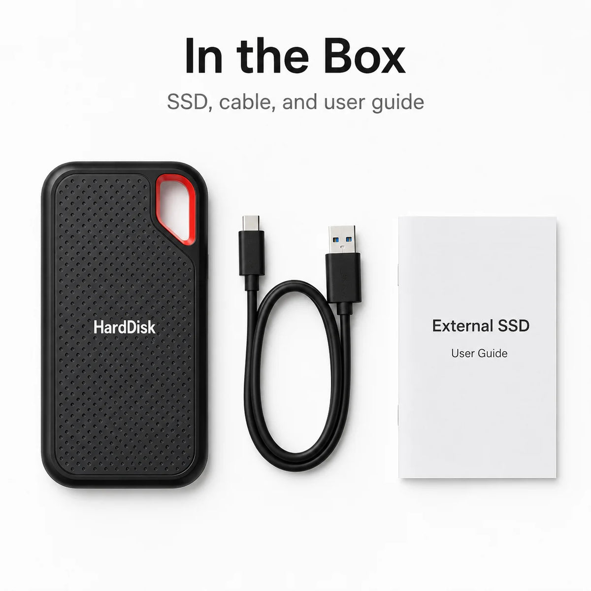 SSD Externo 1TB USB 3.1 Portátil - Alta Velocidad para PC/Mac