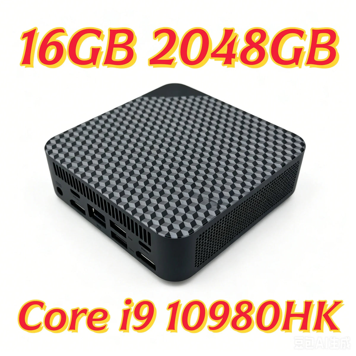 Mini PC Core i9 10980HK 32GB RAM 1TB SSD 4K WiFi6 Gamer Oficina