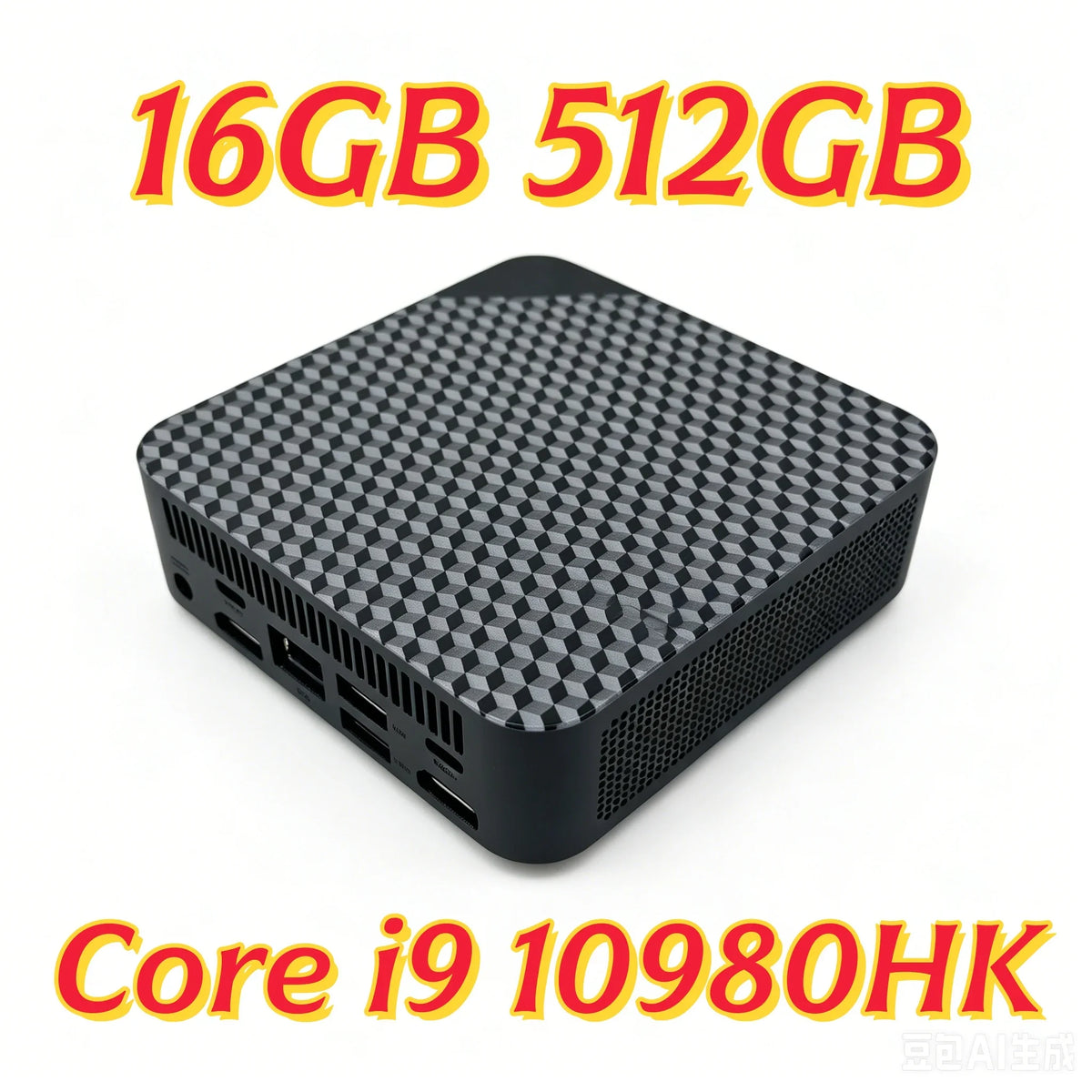 Mini PC Core i9 10980HK 32GB RAM 1TB SSD 4K WiFi6 Gamer Oficina