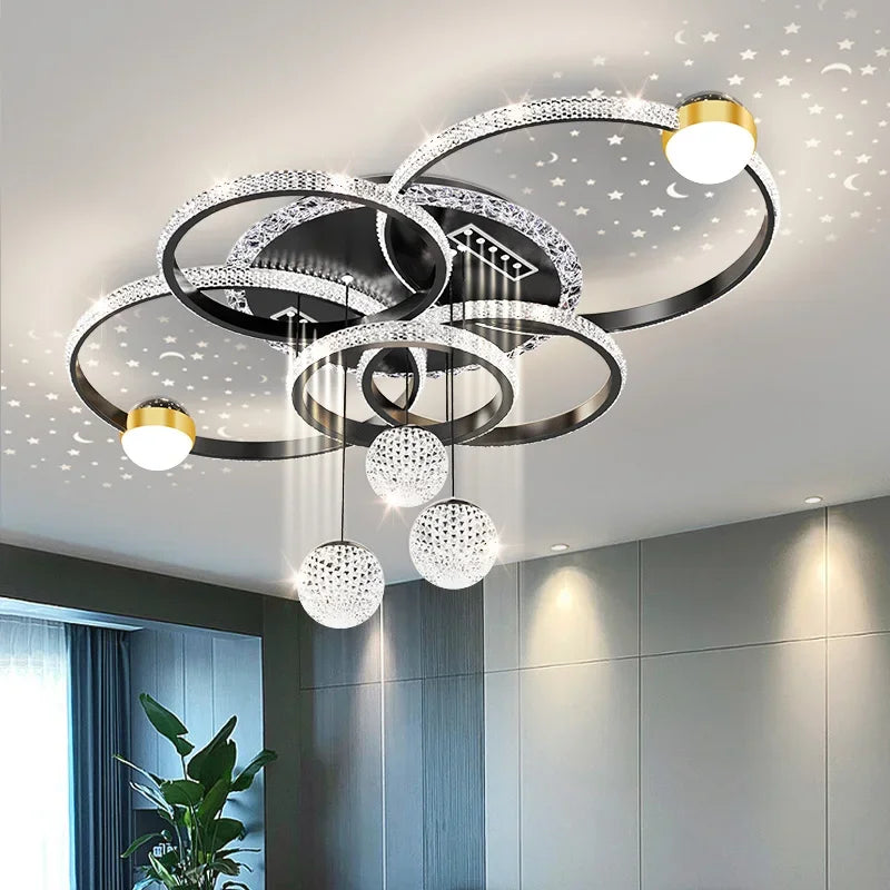 Luz de Techo LED Moderna Lujo - Regulable y Elegante