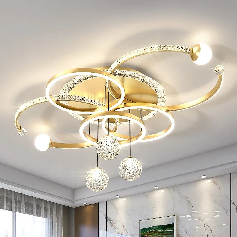 Luz de Techo LED Moderna Lujo - Regulable y Elegante