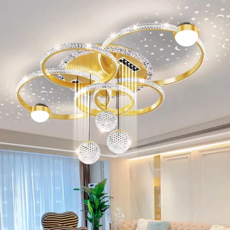 Luz de Techo LED Moderna Lujo - Regulable y Elegante