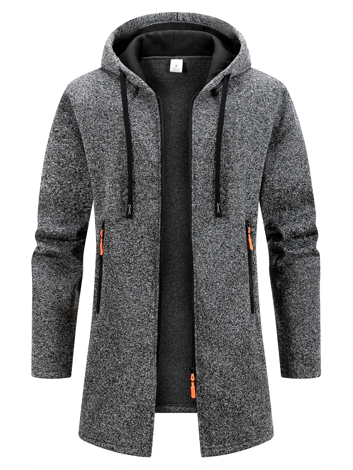 Chaqueta Invierno Hombre Oversize Cremallera Capucha Caliente - Corporación Turística