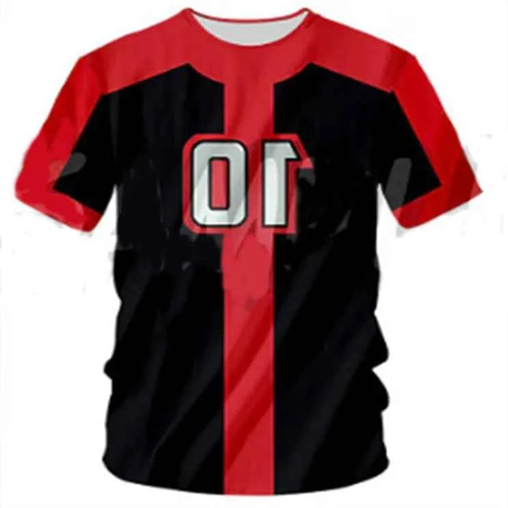 Camiseta Ben 10 Omnitrix 3D Cosplay Verano 2025 - Estilo Harajuku
