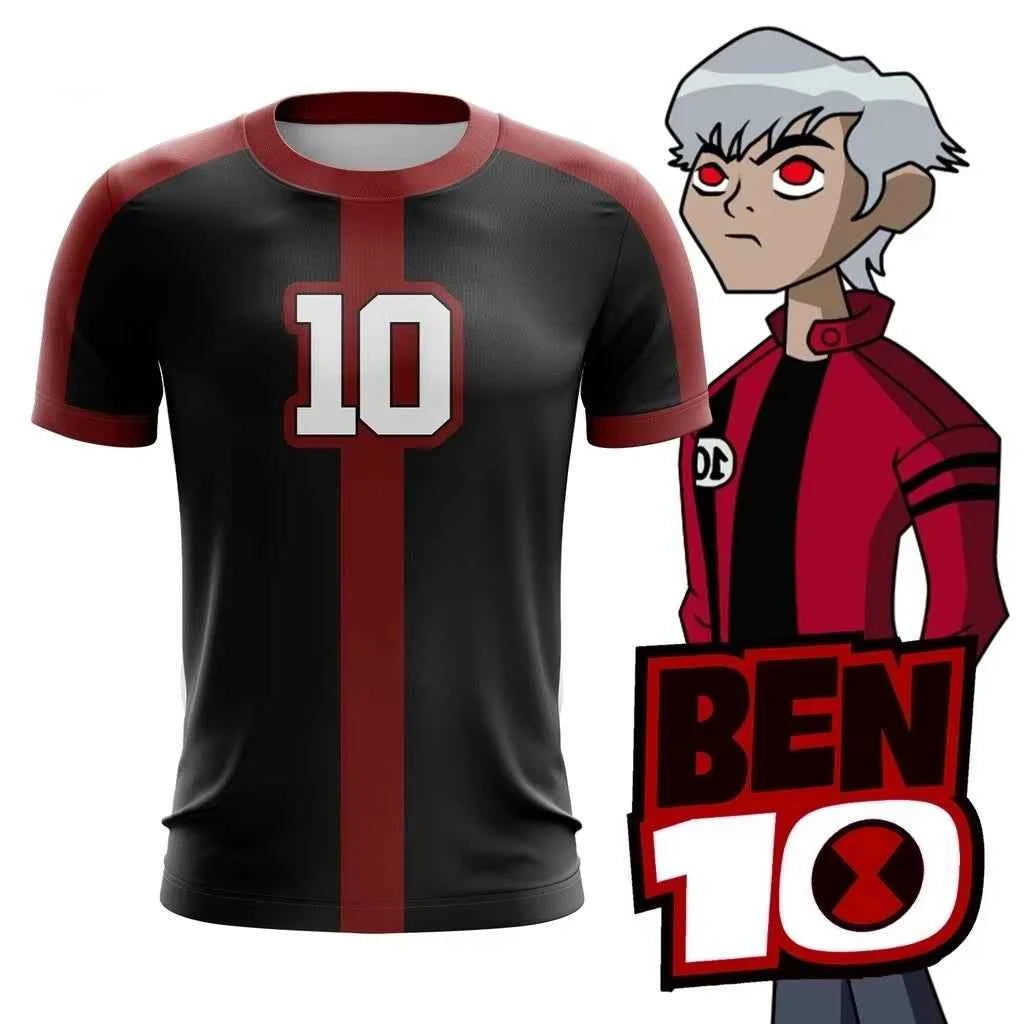 Camiseta Ben 10 Omnitrix 3D Anime 2025: Estilo Harajuku Y2k