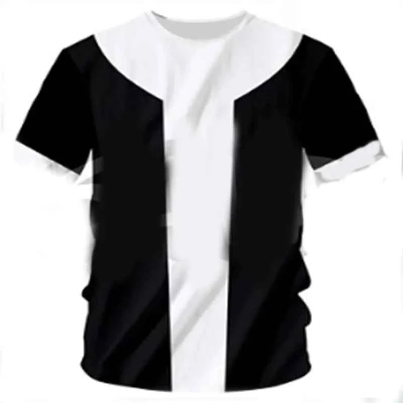 Camiseta Ben 10 Omnitrix 3D Anime 2025: Estilo Harajuku Y2k
