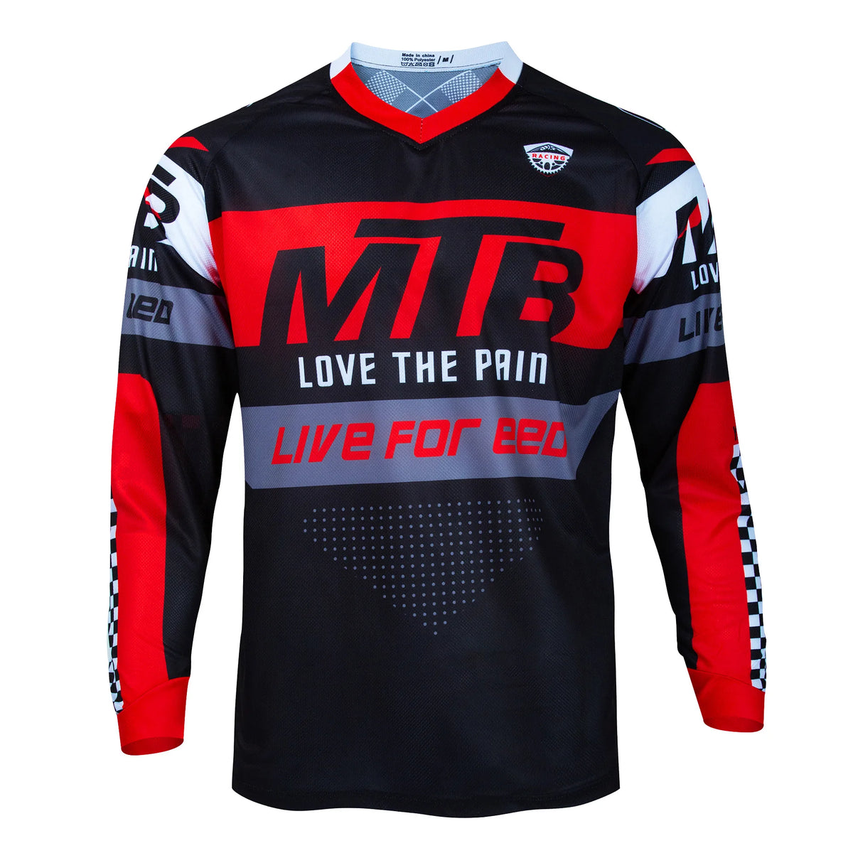 Jersey Descenso Pro Hombre 2025 MTB Carreras Transpirable Secado Rápido - Corporación Turística