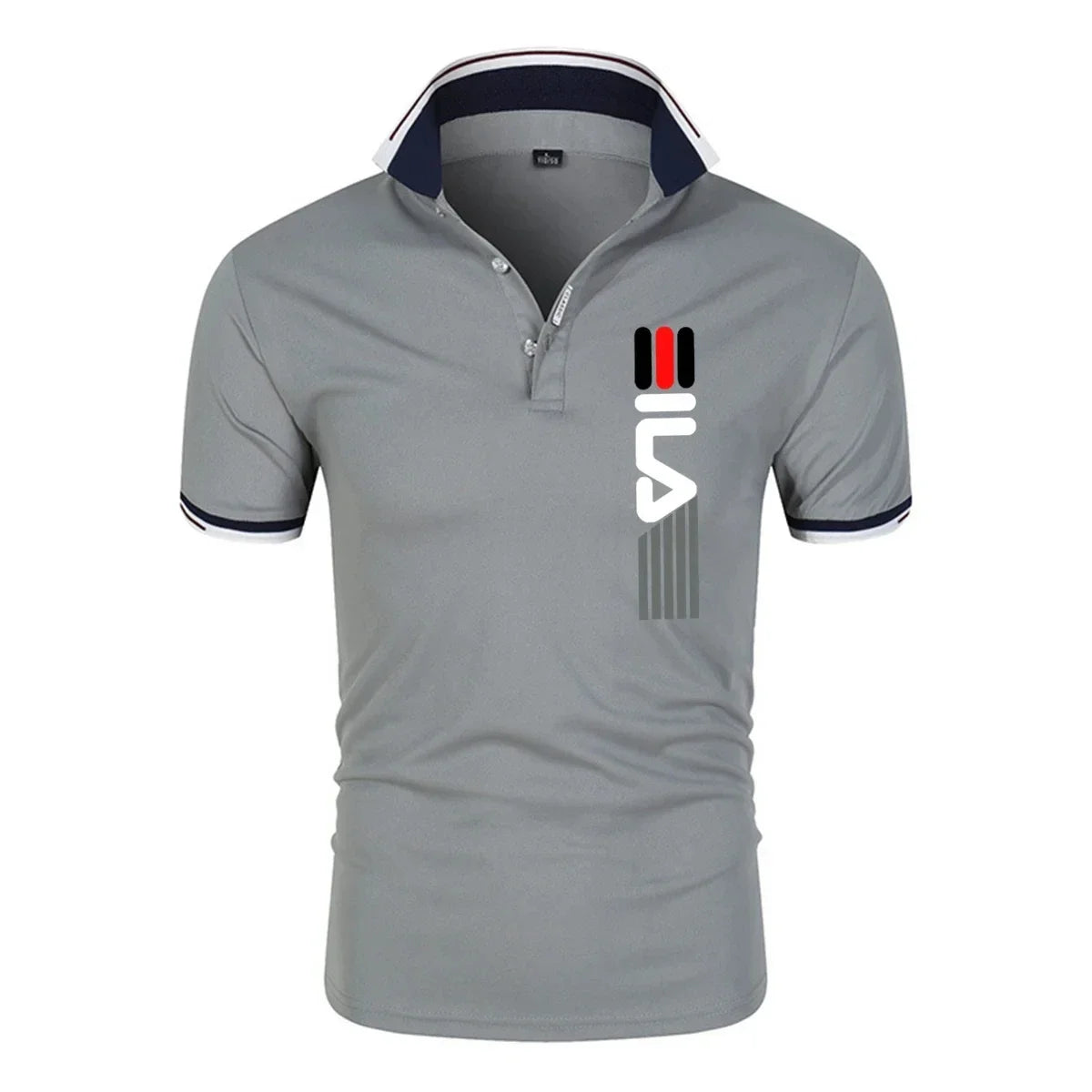 Polo Verano 2025 Hombre: Estampado Negocios Slim Fit Casual - Corporación Turística