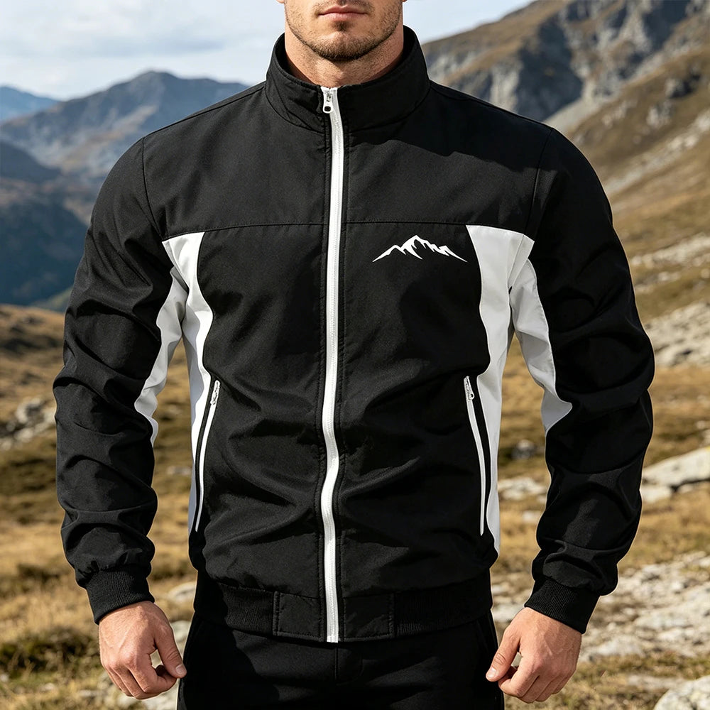 Chaqueta Cortavientos Montaña Hombre | Estilo Urbano | Gimnasio y Running - Corporación Turística