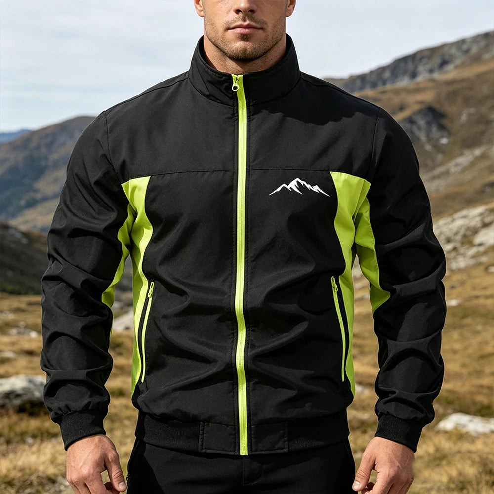 Chaqueta Cortavientos Montaña Hombre | Estilo Urbano | Gimnasio y Running - Corporación Turística