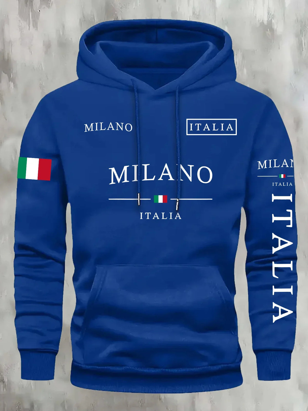 Sudadera Italia Milano: Informal, Deportiva y Tendencia (Unisex) - Corporación Turística