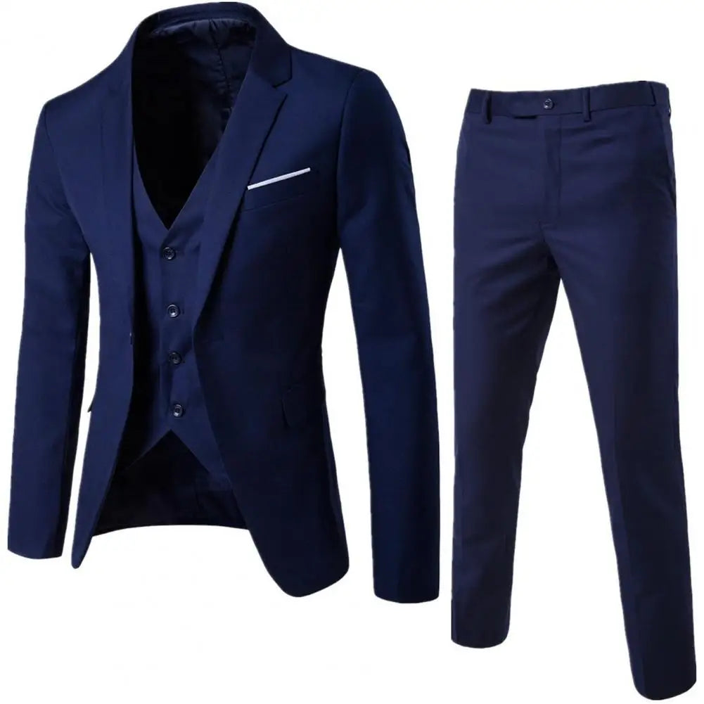 Traje de Vestir Formal para Hombre | Estilo Negocios | 3 Piezas