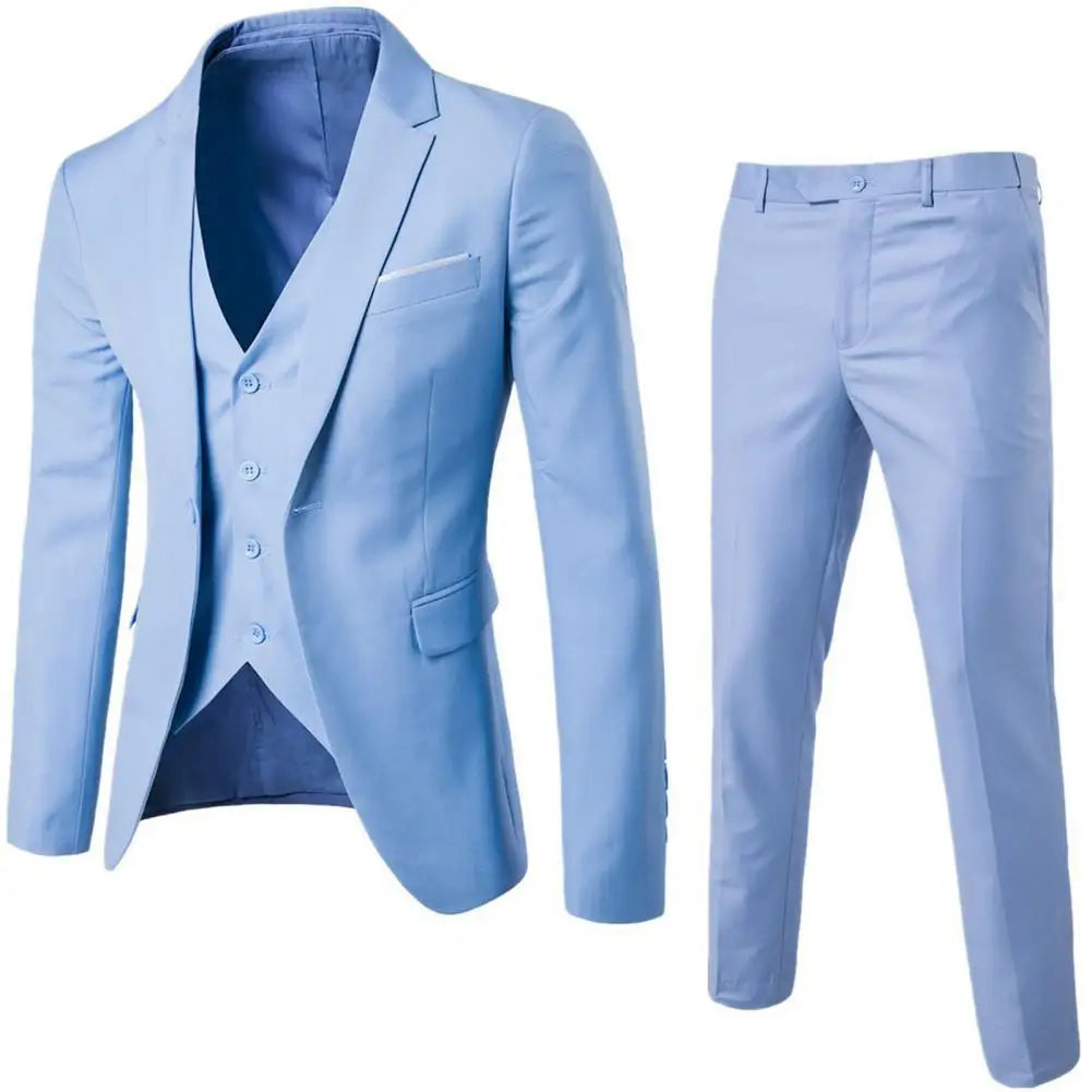 Traje de Vestir Formal para Hombre | Estilo Negocios | 3 Piezas