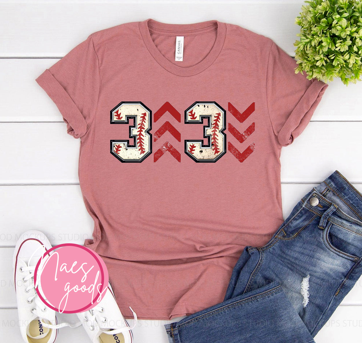 3 Up 3 Down T-shirt