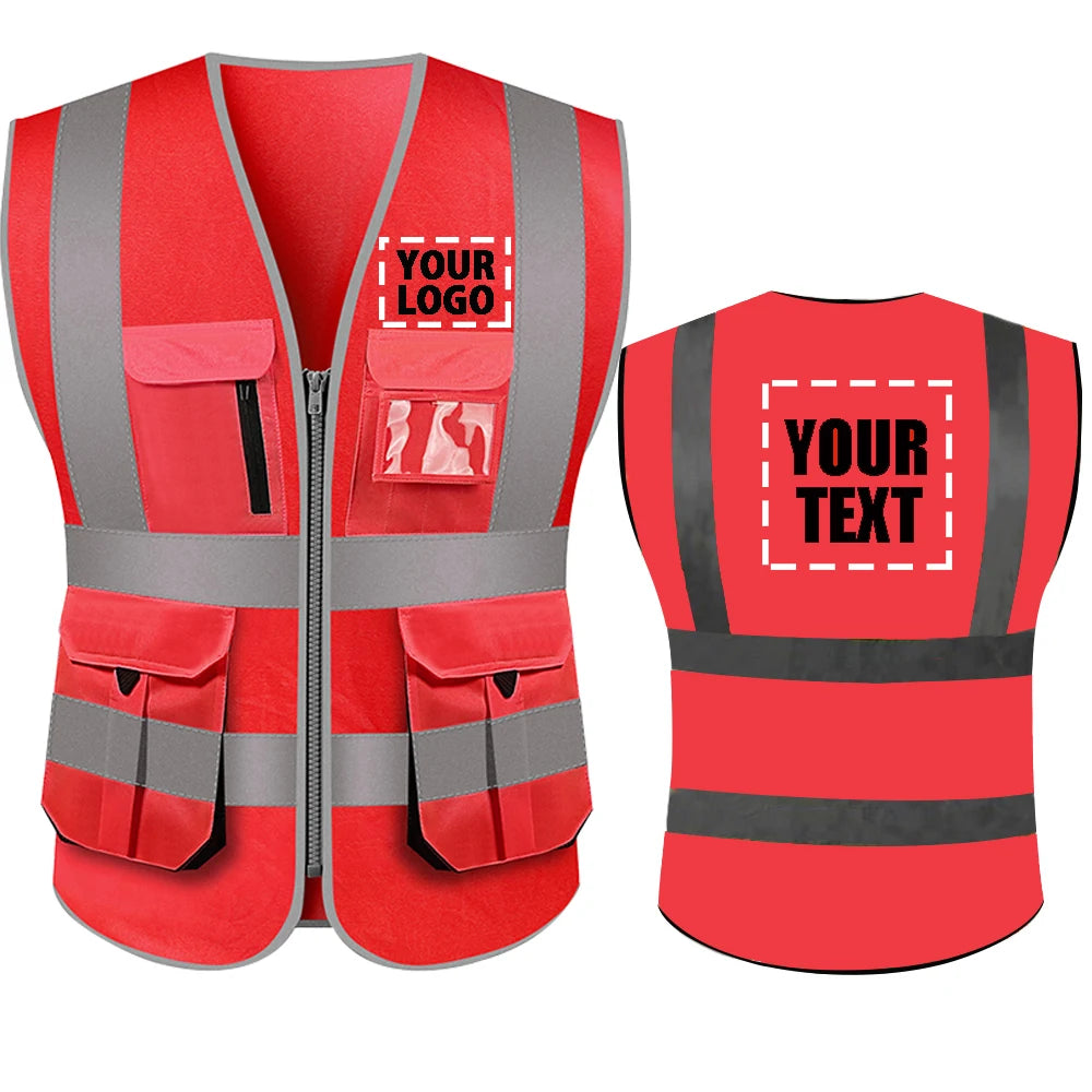 Chaleco Seguridad Personalizado ANSI Clase 2 con Logo DOBYYUNZHEN
