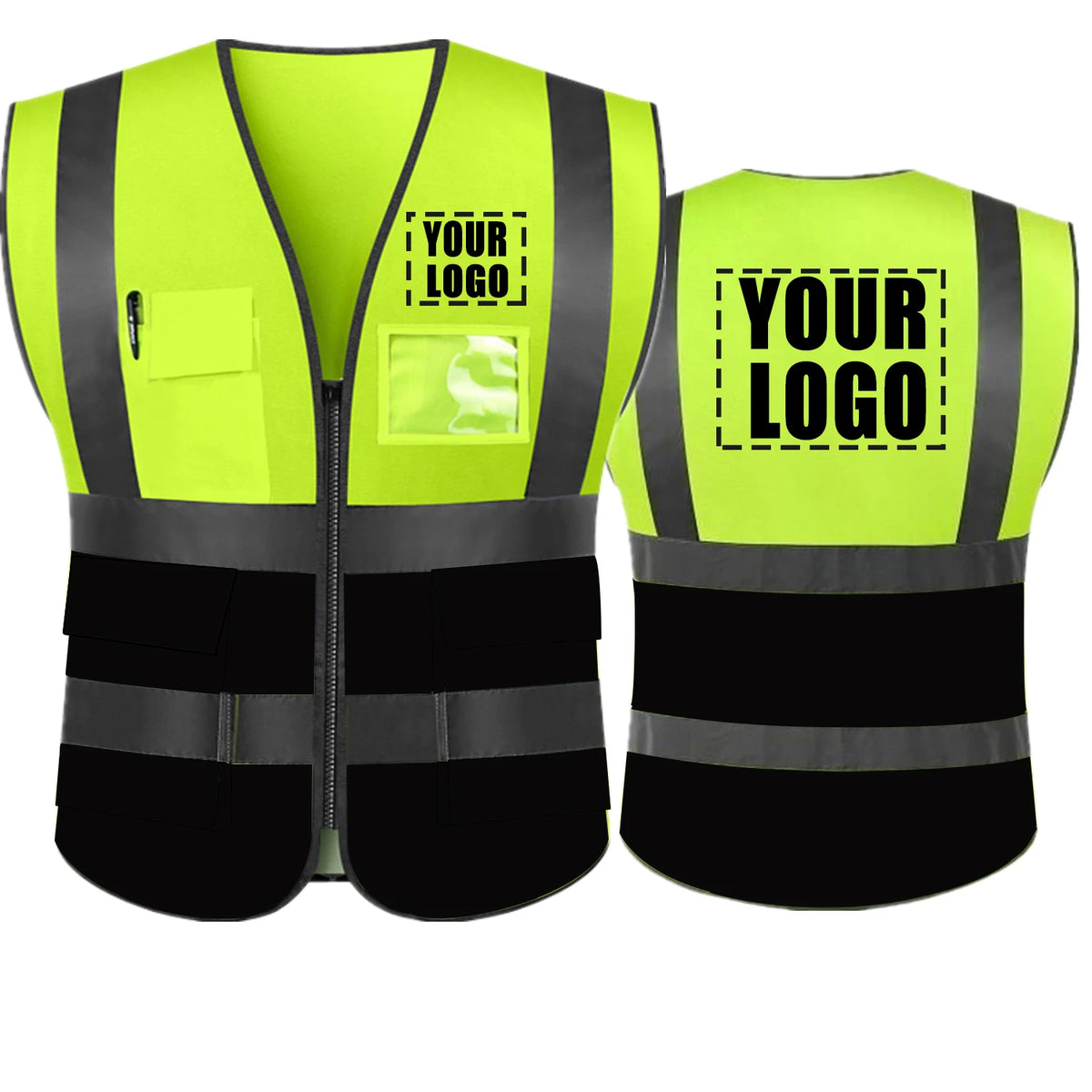 Chaleco Seguridad Personalizado | DOBYYUNZHEN Alta Visibilidad