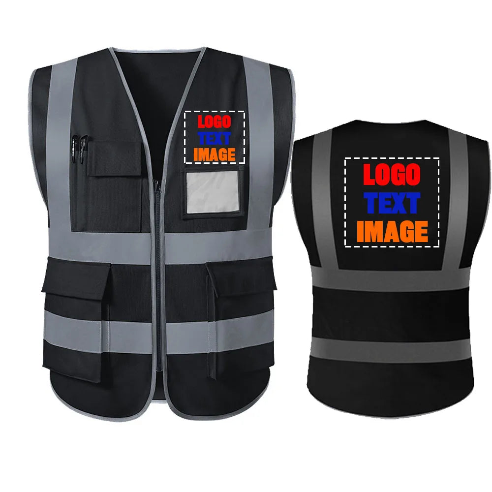 Chaleco Seguridad Personalizado | DOBYYUNZHEN Alta Visibilidad