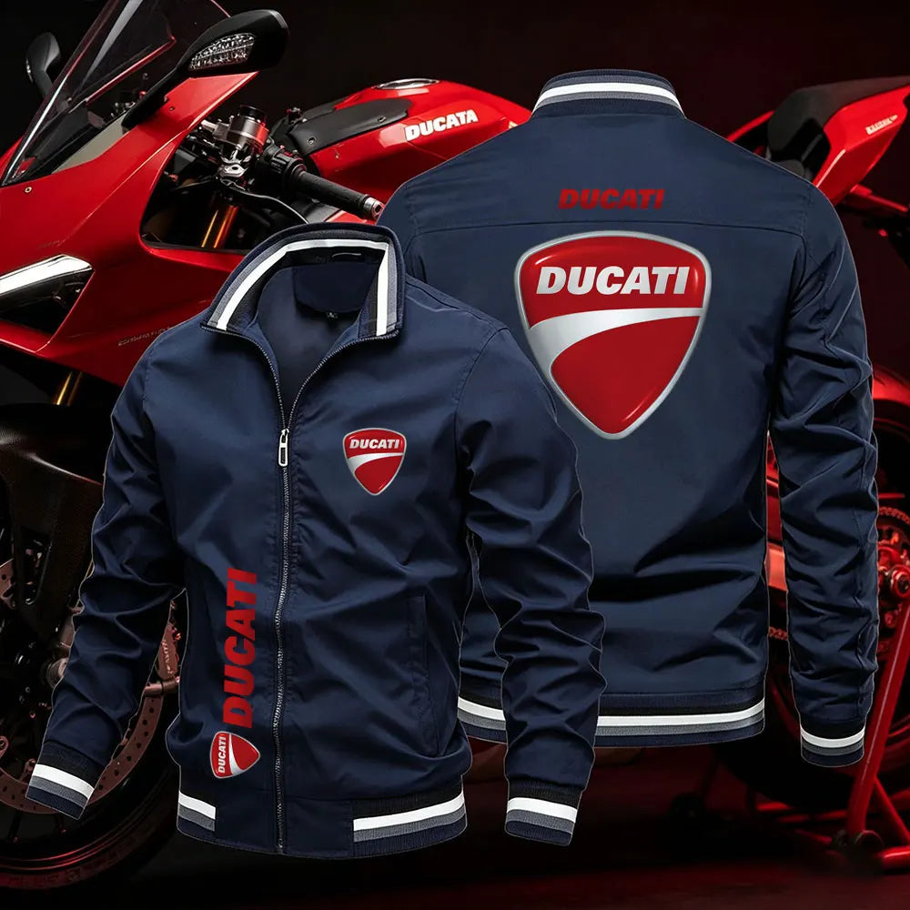 Chaqueta Ducati Hombre 2026 Verano Ultraligera Deportiva Protección Solar